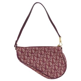 Christian Dior-Christian Dior SLO44012 Shoulder Bag-Dark red