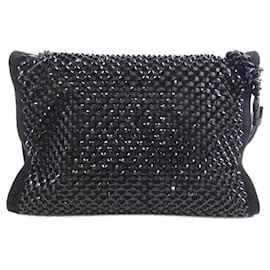 Salvatore Ferragamo-Salvatore Ferragamo Black Suede Shoulder Bag-Black