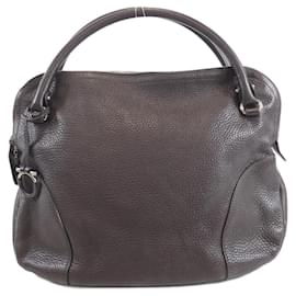 Salvatore Ferragamo-Salvatore Ferragamo 21 B936 Handbag-Brown