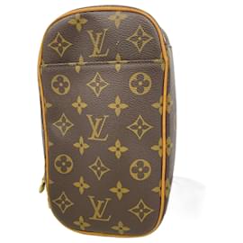 Louis Vuitton-Louis Vuitton Monogram Pochette Ganjou Sling Bag-Brown