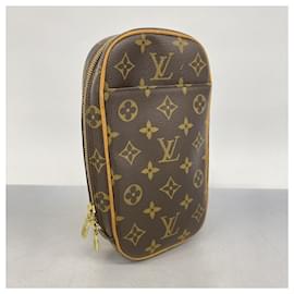 Louis Vuitton-Louis Vuitton Monogram Pochette Ganjou Sling Bag-Brown