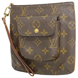 Louis Vuitton-Louis Vuitton Monogram Partition Pouch-Brown