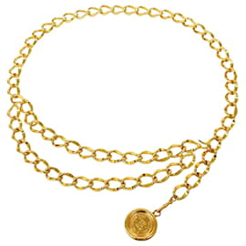 Chanel-Ceinture Chanel Gold Standard-Doré