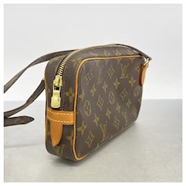 Louis Vuitton-Louis Vuitton Monogram Pochette Marly Bandouliere Shoulder Bag-Brown
