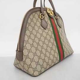 Gucci-Gucci Ophidia Handbag-Brown