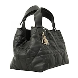Christian Dior-Christian Dior Handbag Cannage Toujour-Black