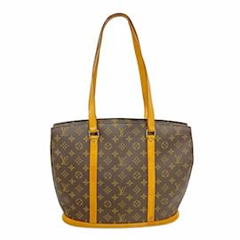 Louis Vuitton-Louis Vuitton Monogram Babylon Tote Bag-Brown