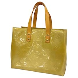 Louis Vuitton-Louis Vuitton Handbag Vernis Reed PM M91144-Beige