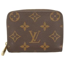 Louis Vuitton-Louis Vuitton Monogram Zippy Coin Purse-Brown