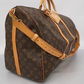 Louis Vuitton-Louis Vuitton Boston Bag Monogram Keepall Bandouliere 60-Brown