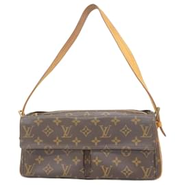 Louis Vuitton-Louis Vuitton Monogram Vivacite MM Shoulder Bag-Brown