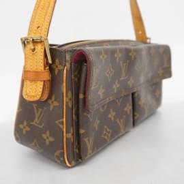 Louis Vuitton-Louis Vuitton Monogram Vivacite MM Shoulder Bag-Brown