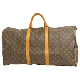 Louis Vuitton-Louis Vuitton Boston Bag Monogram Keepall 60-Brown