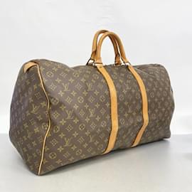 Louis Vuitton-Louis Vuitton Boston Bag Monogram Keepall 60-Brown