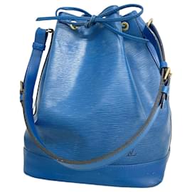 Louis Vuitton-Louis Vuitton Epi Noe Shoulder Bag-Blue