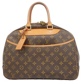 Louis Vuitton-Louis Vuitton Monogram Deauville Handbag-Brown