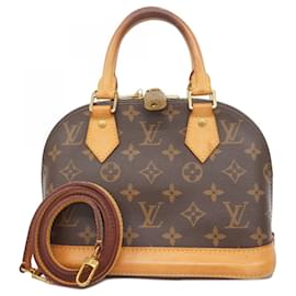Louis Vuitton-Louis Vuitton Monogram Alma BB Handbag-Brown