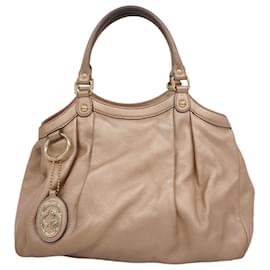 Gucci-Gucci Tote Bag Sukey 211944-Beige
