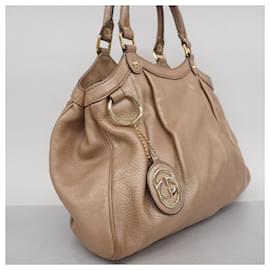 Gucci-Gucci Tote Bag Sukey 211944-Beige