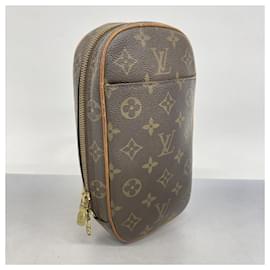 Louis Vuitton-Louis Vuitton Monogram Pochette Ganjou Sling Bag-Brown