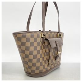 Louis Vuitton-Louis Vuitton Damier Manosque PM Tote Bag-Damier ebene
