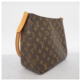Louis Vuitton-Louis Vuitton Monogram Looping MM Shoulder Bag-Brown