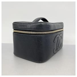 Chanel-Chanel Black Vanity Bag-Black