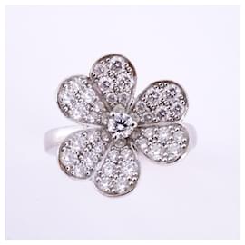 Van Cleef & Arpels-Van Cleef & Arpels Frivole 18K White Gold Diamond Band Ring-Other