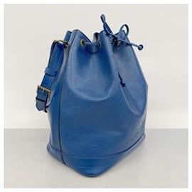 Louis Vuitton-Louis Vuitton Epi Noe Shoulder Bag-Blue
