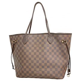 Louis Vuitton-Louis Vuitton Damier Neverfull MM Tote Bag-Damier ebene