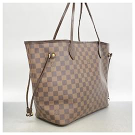 Louis Vuitton-Louis Vuitton Damier Neverfull MM Tote Bag-Damier ebene