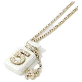 Chanel-Chanel AB8472 Necklace-White