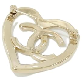 Chanel-Chanel AB7896 Gold Brooch-Golden