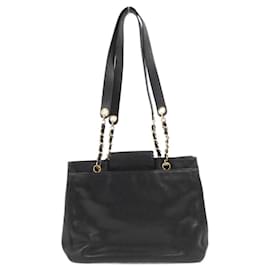 Chanel-Chanel 08037 Shoulder Bag-Black