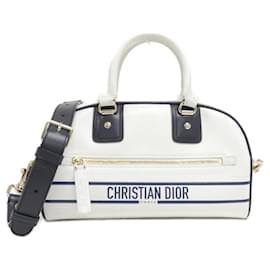 Christian Dior-Christian Dior Vibe Small Handbag-White