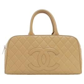 Chanel-Chanel 20997 Boston Bag-Beige