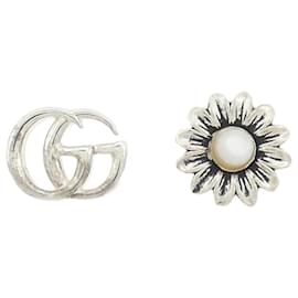 Gucci-Gucci Double G Flower Earrings-Other