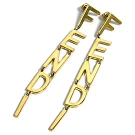 Fendi-Fendi Women's Fendigraphy Drop Earrings-Other