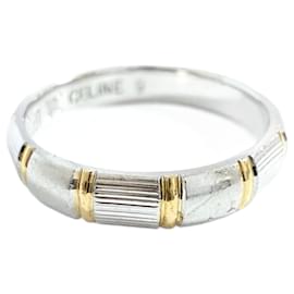 Céline-Celine Women's Men's Combination Ring in Platinum and Gold-Other