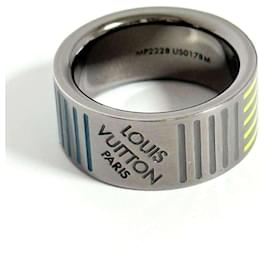 Louis Vuitton-Bague pour homme Louis Vuitton Berg Damier Couleurs-Autre