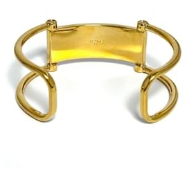 Céline-Celine Women's Plate Metal Bangle Bracelet-Other