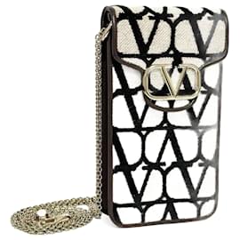 Valentino-Valentino Smartphone Shoulder Bag Pouch Iconograph-Other