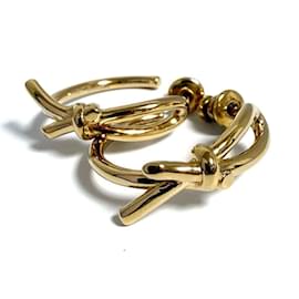 Salvatore Ferragamo-Salvatore Ferragamo Women's Slim Knot Hoop Earrings-Other