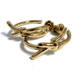 Orecchini a cerchio Slim Knot da donna di Salvatore Ferragamo Altro
