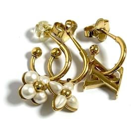 Louis Vuitton-Louis Vuitton Women's Earrings LV Floragram Set of 3-Other