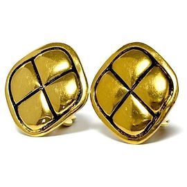 Orecchini vintage Chanel per donne Matelassé Altro