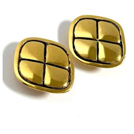 Chanel-Chanel Women's Vintage Clip Earrings Matelasse-Other