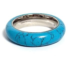 Louis Vuitton-Louis Vuitton Men's LV Stone Turquoise Ring-Other