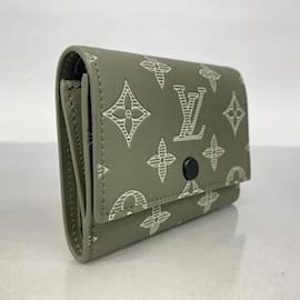 Louis Vuitton-Louis Vuitton Tri-fold Wallet in Olive Green-Olive green
