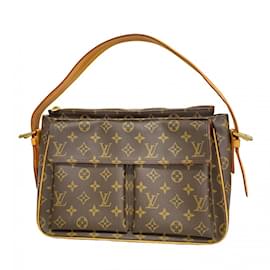 Louis Vuitton-Louis Vuitton Monogram Vivacite GM Shoulder Bag-Brown